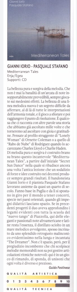 Mediterranean Tales - Recensione di Guido Festinese - Audioreveiw