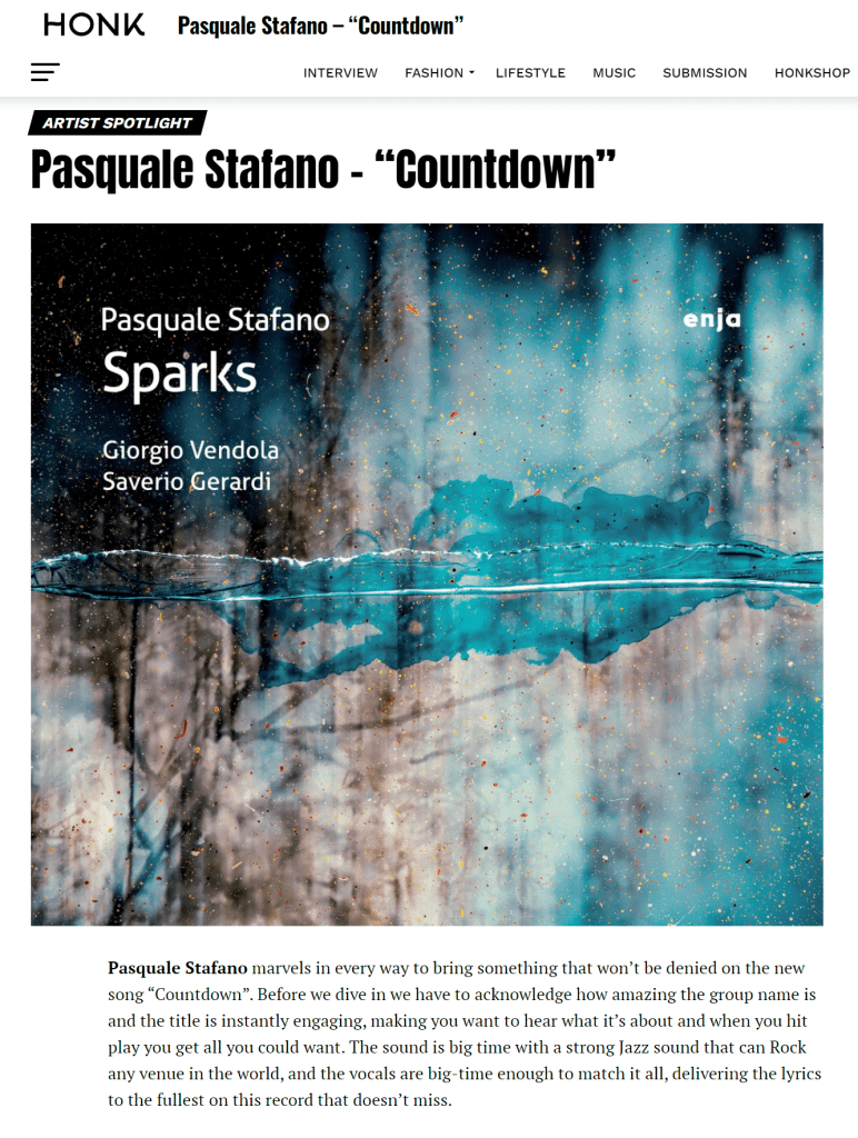 Honk Magazine - Countdown Pasquale Stafano