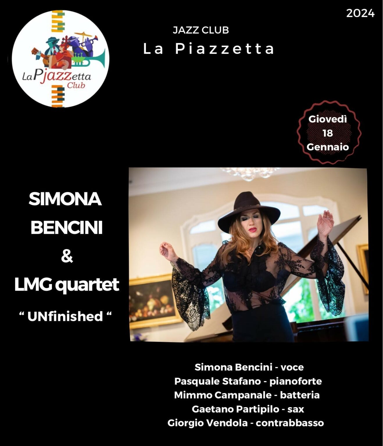 Simona Bencini Quintet - Unfinished - Pasquale Stafano